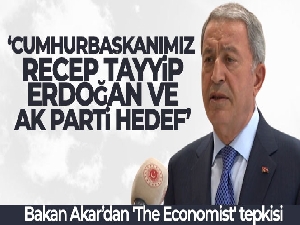 Bakan Akar'dan 'The Economist' tepkisi