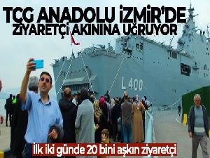 Milli Gurur'a İzmir'de ilk iki günde 20 bini aşkın ziyaretçi