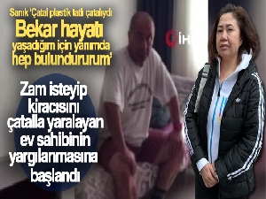 Zam isteyip kiracısını çatalla yaralayan ev sahibinin yargılanmasına başlandı