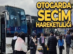 15 Temmuz Demokrasi Otogarı'nda seçim hareketliliği