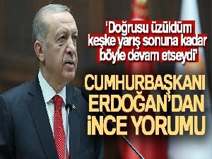 Cumhurbaşkanı Erdoğan'dan Muharrem İnce yorumu