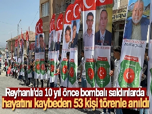 Reyhanlı saldırısında hayatını kaybedenlerin yakınları, sivil şehitlik istedi