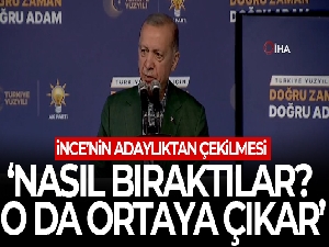 Cumhurbaşkanı Erdoğan: 'Anlaşılan o ki FETÖ yöntemleri yine iş başında'