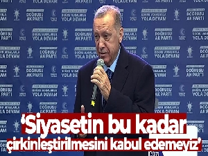 Cumhurbaşkanı Erdoğan: 'Meral hanımı masaya döndüren de, Muharrem İnce'yi adaylıktan çektiren de aynı güçtür'