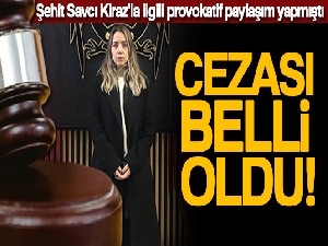 Şehit Savcı Kiraz'la ilgili provokatif paylaşım yapan sanığa ilk duruşmada 1 yıl 3 ay hapis cezası