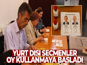 Cumhurbaşkanı 2. tur seçimi için gümrük kapılarında oy kullanma başladı