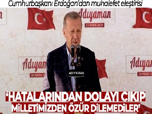 Cumhurbaşkanı Erdoğan: 'Hizmetten başka ne gayemiz olabilir'