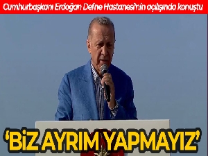 Cumhurbaşkanı Erdoğan: 'Depremzedelerin sularını kestiler'