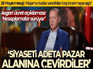 Cumhurbaşkanı Erdoğan: 'Siyaseti hizmet yarışına değil adeta at pazarına çevirdiler'