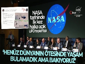 NASA tarihinde ilk kez halka açık UFO toplantısı
