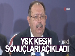 Cumhurbaşkanlığı ikinci tur kesin seçim sonuçları Resmi Gazete'ye gönderildi