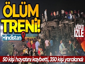 Hindistan'da tren kazası: 50 ölü, 350 yaralı