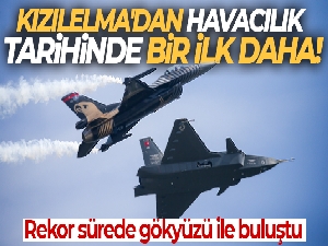 Bayraktar KIZILELMA havacılık tarihinde ilkleri başardı
