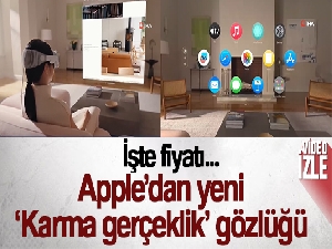 Apple'dan yeni “Karma gerçeklik” gözlüğü