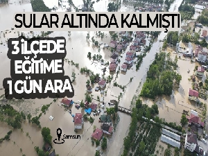 Samsun'da 3 ilçede eğitime ara