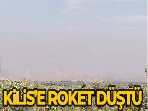 Kilis'e roket düştü