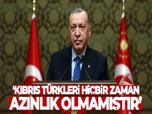 Cumhurbaşkanı Erdoğan Lefkoşa'da