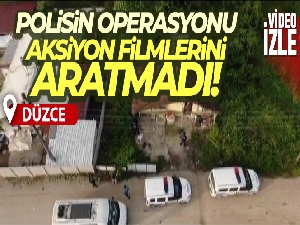 Polisin operasyonu aksiyon filmlerini aratmadı