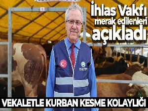 Vekaletle kurban kesme kolaylığı