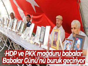 HDP ve PKK mağduru babalar Babalar Günü'nü buruk geçiriyor