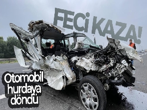 Dinlenme tesisine girmek isterken faciayı yaşadılar: 1'i ağır 3 yaralı
