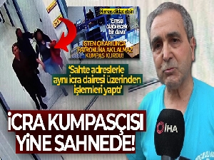 Patronuna icra kumpası kurmuştu, bir kişiyi daha icra kumpası yoluyla dolandırmaya çalıştı