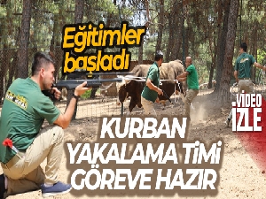 Kurban yakalama timi göreve hazır