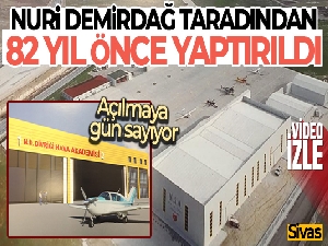 Nuri Demirağ tarafından 82 yıl önce yaptırıldı, açılmaya gün sayıyor