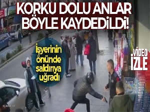 İstanbul'da silahlı saldırı kamerada: Yanlış adamı vurmuş