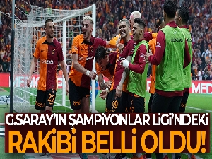 Galatasaray'ın Şampiyonlar Ligi'ndeki rakibi belli oldu!