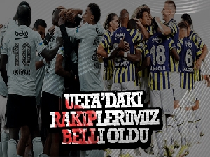 UEFA Avrupa Konferans Ligi'nde, Türk takımlarının rakipleri belli oldu