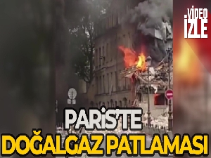 Paris'te doğalgaz patlaması