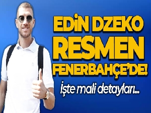 Edin Dzeko resmen Fenerbahçe'de!
