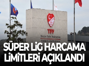 2023-2024 sezonu Süper Lig takım harcama limitleri belirlendi