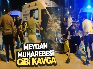 Burdur'da meydana gelen trafik kazasının ardından ortalık savaş alanına döndü