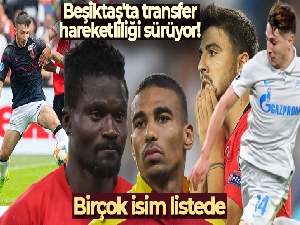 Beşiktaş'ta transfer hareketliliği sürüyor