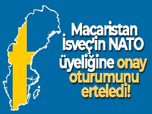 Macaristan, İsveç'in NATO üyeliğine onay oturumunu erteledi