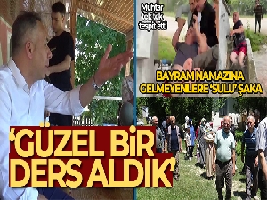 Namaza gelmedikleri için soğuk suya atılmışlardı: 'Güzel bir ders aldık'