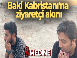 Baki Kabristanı'na ziyaretçi akını