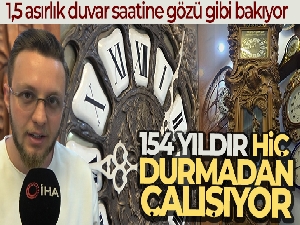 154 yıldır hiç durmadan çalışıyor