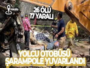 Meksika'da yolcu otobüsü şarampole yuvarlandı: 26 ölü, 17 yaralı