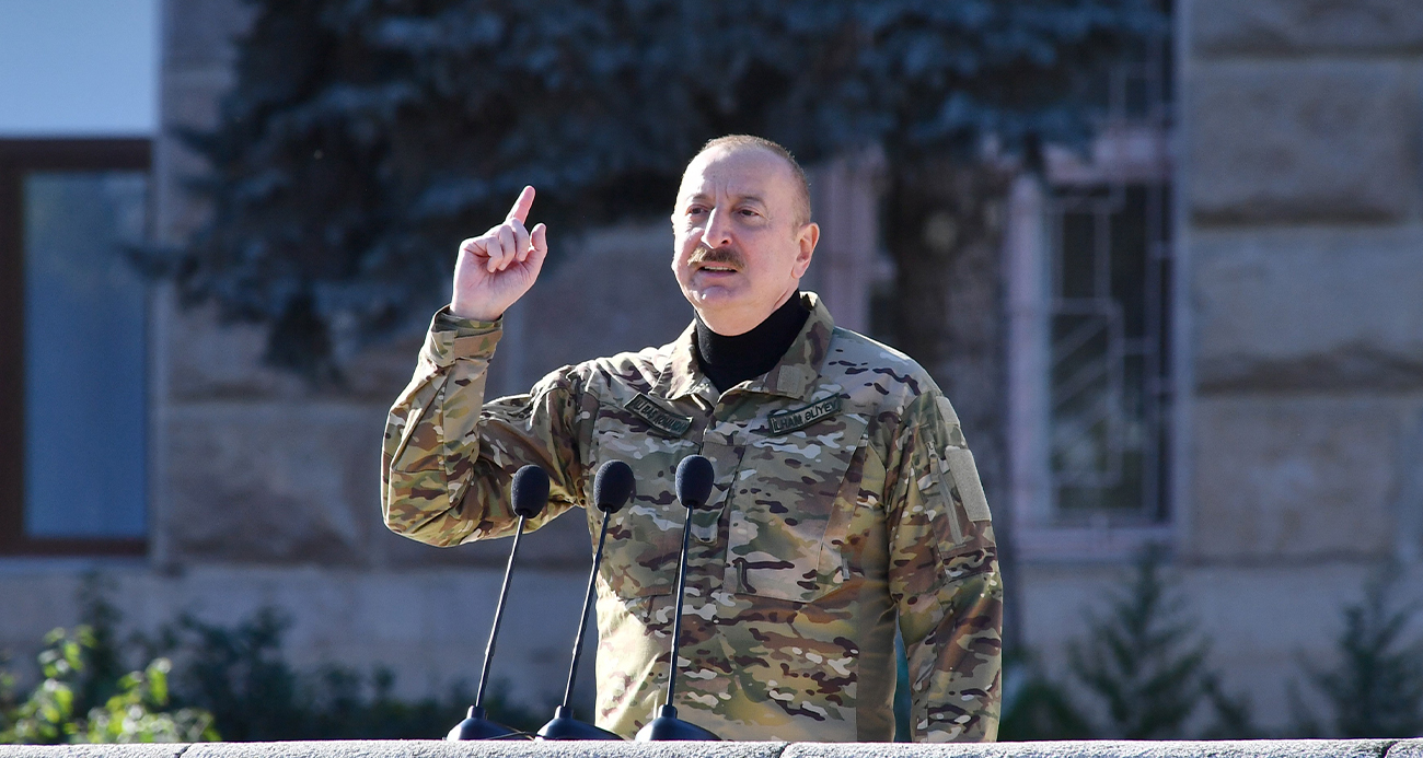 Aliyev'den Ermenistan açıklaması!