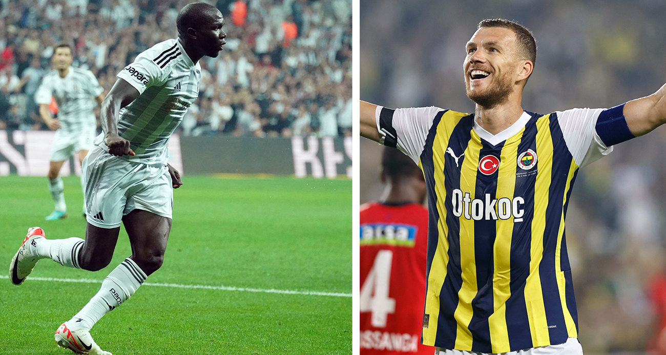 Fenerbahçe’de Dzeko, Beşiktaş’ta Aboubakar