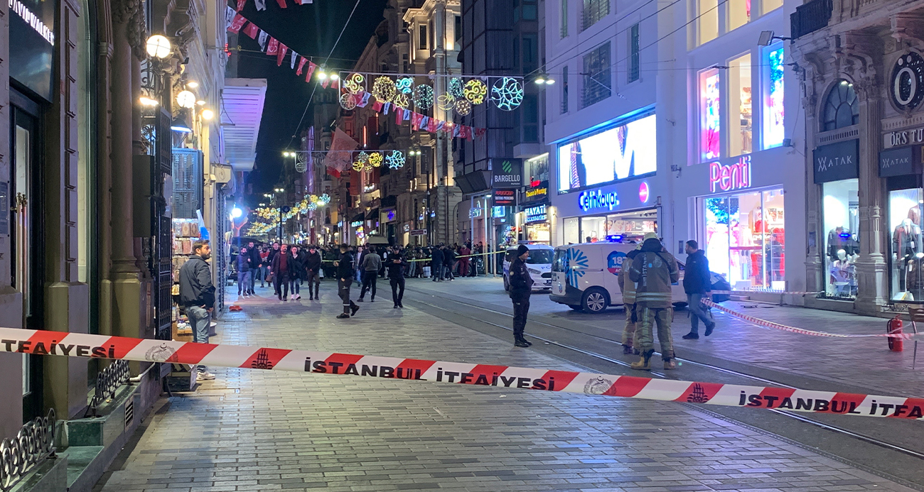 İstiklal Caddesi’nde doğalgaz paniği!