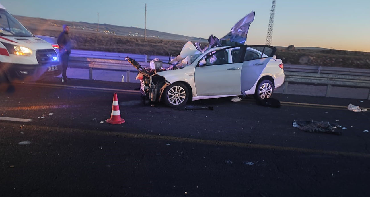 Diyarbakır’da taziye dönüşü feci kaza: 3 ölü, 2’si ağır 4 yaralı