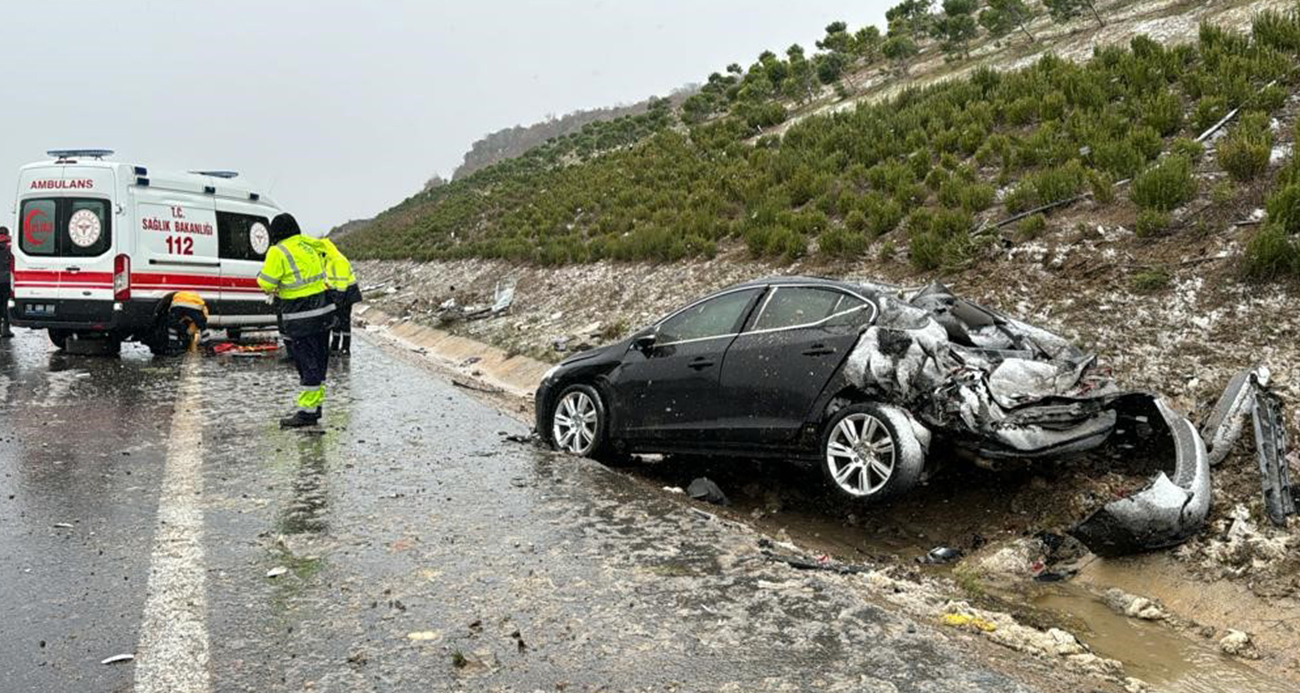 Balıkesir’de zincirleme kaza!