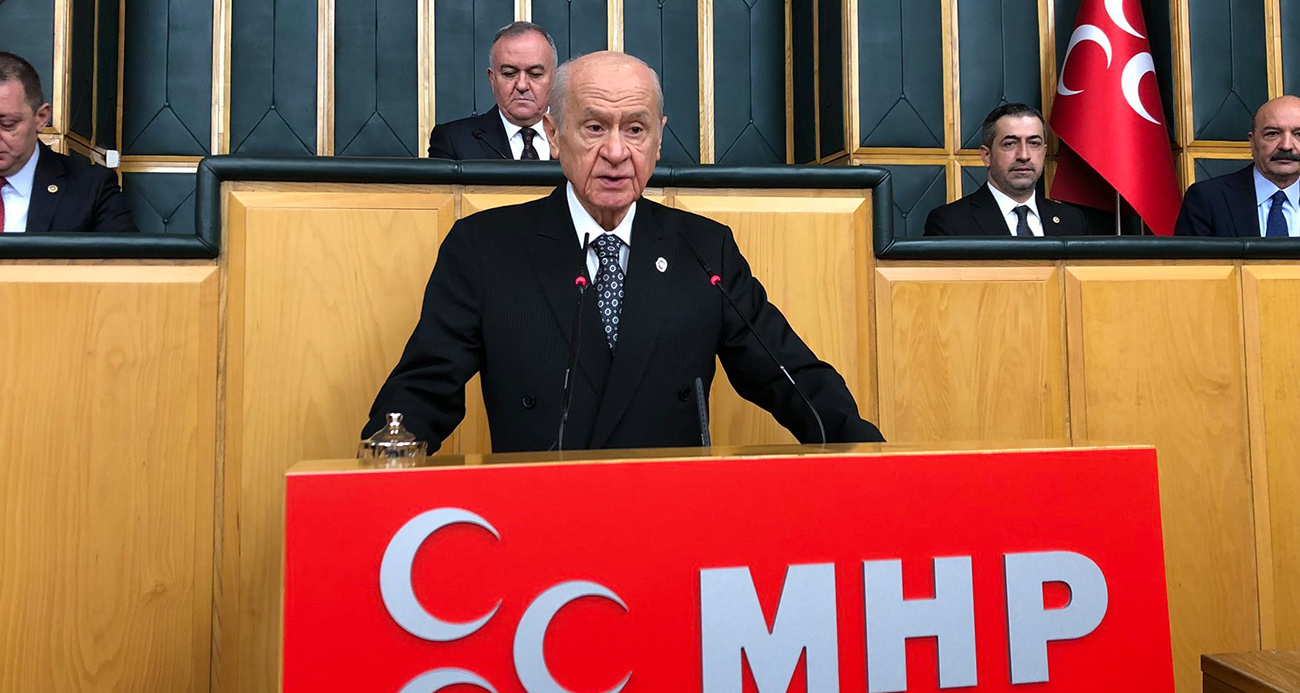 MHP Lideri Devlet Bahçeli'den CHP'ye tepki!