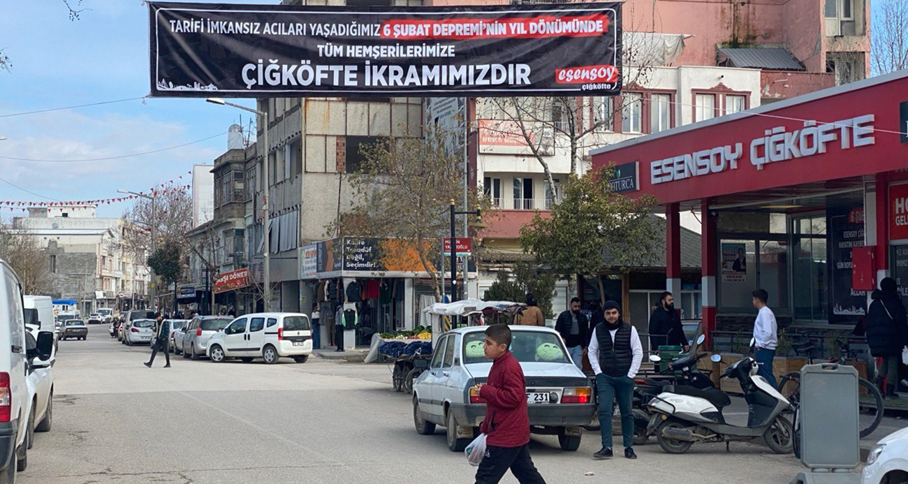 Adıyaman esnafından vefa örneği