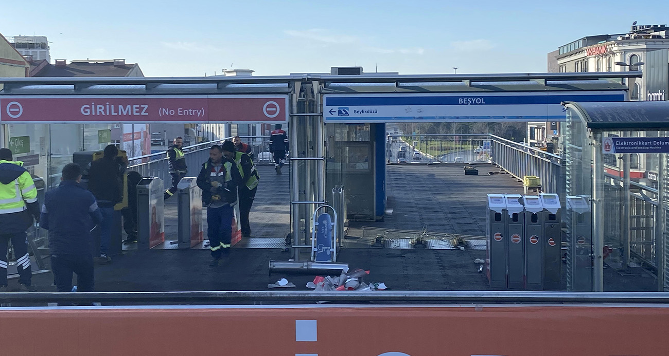 Beşyol metrobüs durağı 45 gün kapalı olacak