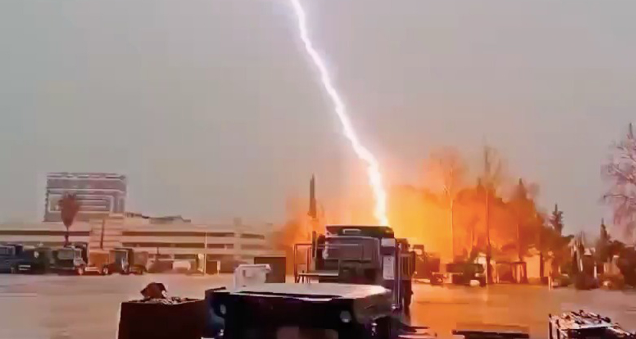 Antalya’daki selde korkutan görüntü